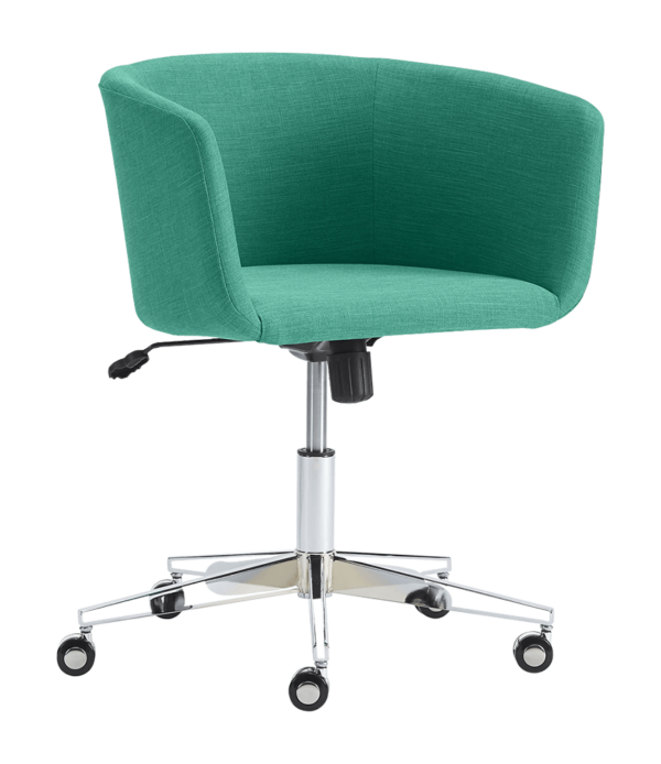 Coup teal office chair